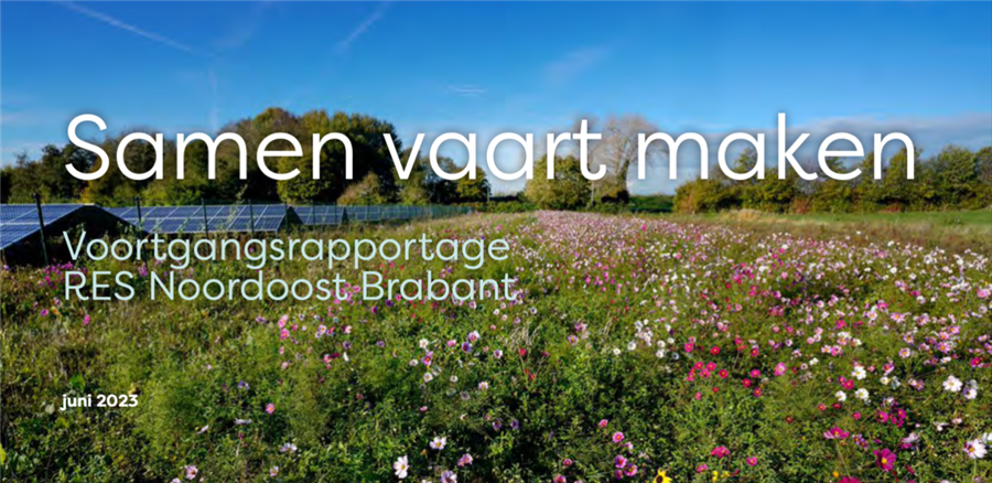 Bericht Samen vaart maken! Voortgangsrapportage RES Noordoost Brabant bekijken